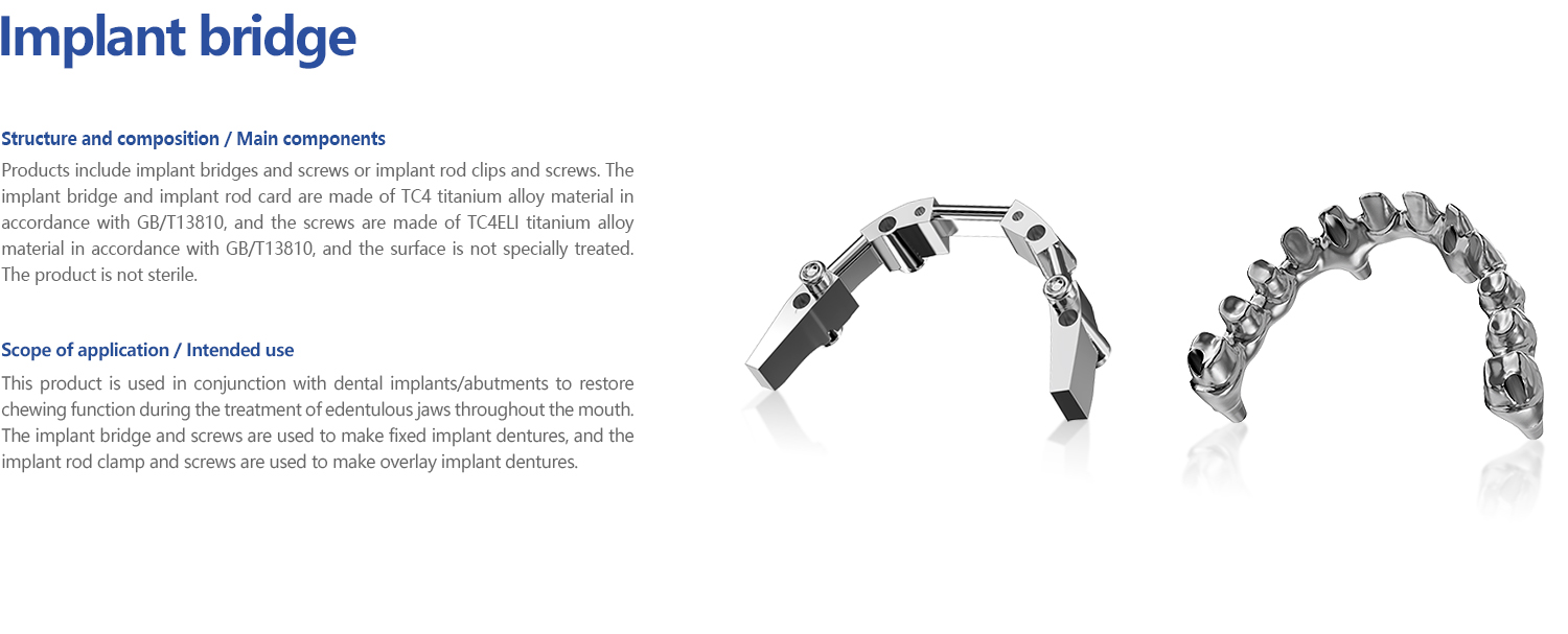 Implant bridge